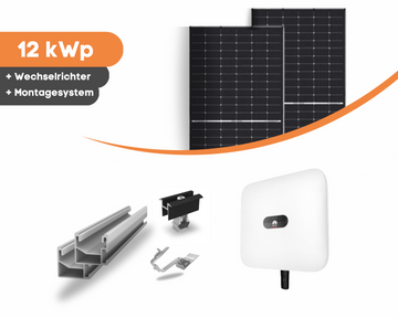 12 kW PV-Anlage-Komplettsystem mit JA Solar Modulen und Huawei Lösung